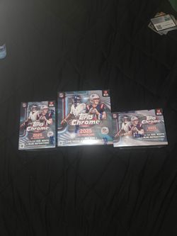 Chrome Topps football