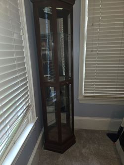 Corner Curio Cabinet
