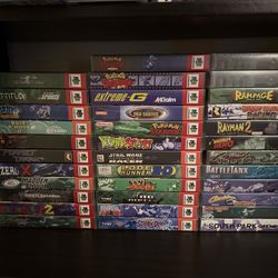 43 N64 Games Bundle - Selling all together
