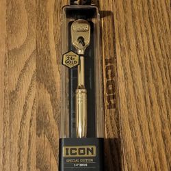Icon special edition Genuine 24k Gold plated 1/4 Rachet