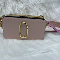 Marc Jacobs The Snapshot Crossbody Bag Rose Multi