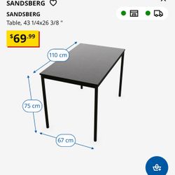 NWT IKEA Kitchen Table & End Table 