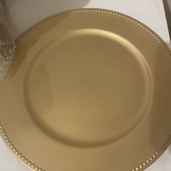 32 Piece Gold charger plates
