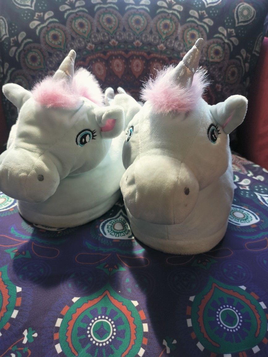 Men's unicorn slippers