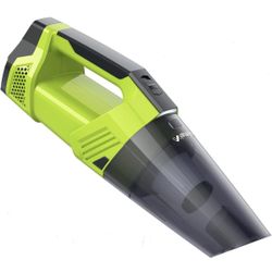 Cordless Handheld Vacuum Cleaner, 9000Pa Suction Portable Hand Vacuum, Wet & Dry Use Hand Held Vacuuming, LED Light & 2 Washable HEPA Filter