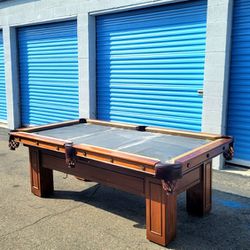 Pool Table 7ft HANDCRAFTED BY Adler Free Delivery And Setup New Billiard Cloth You Can Chosse Over 20 Different Colors 