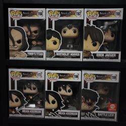 Attack On Titan Funko Pop Lot