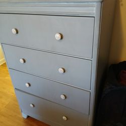 Wood Chest Of DRAWERS