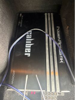 Sub and 4 channel amp
