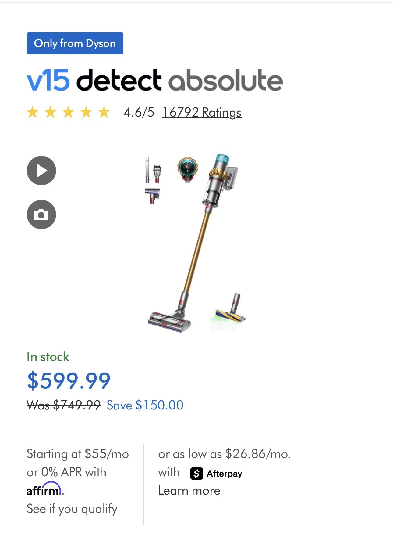 Dyson Vacuum