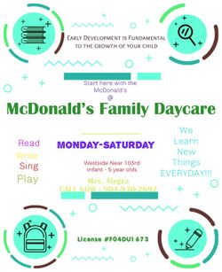 License Home Daycare