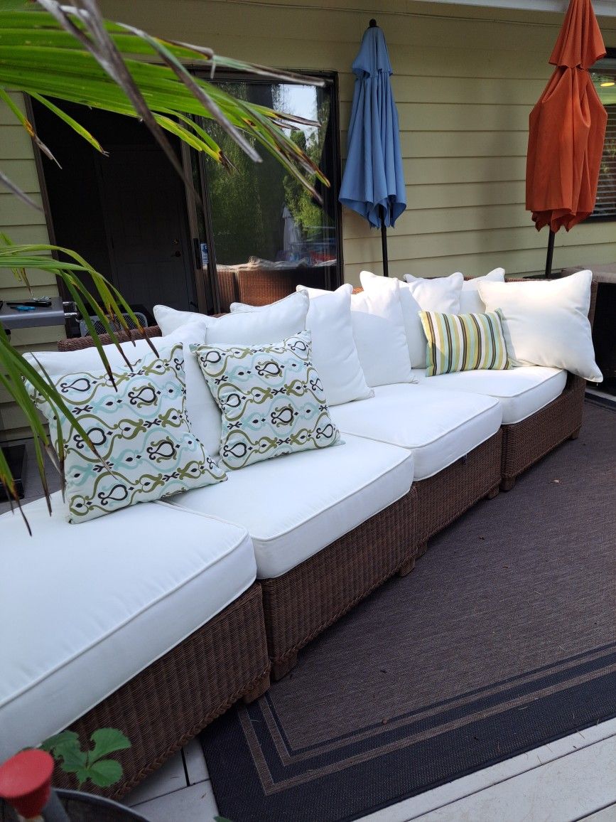 Patio Set Pottery Barn Outdoor Sectional