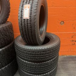 LT 245/75R17 Firestone Transforce H/T High Tread Full Tire Set