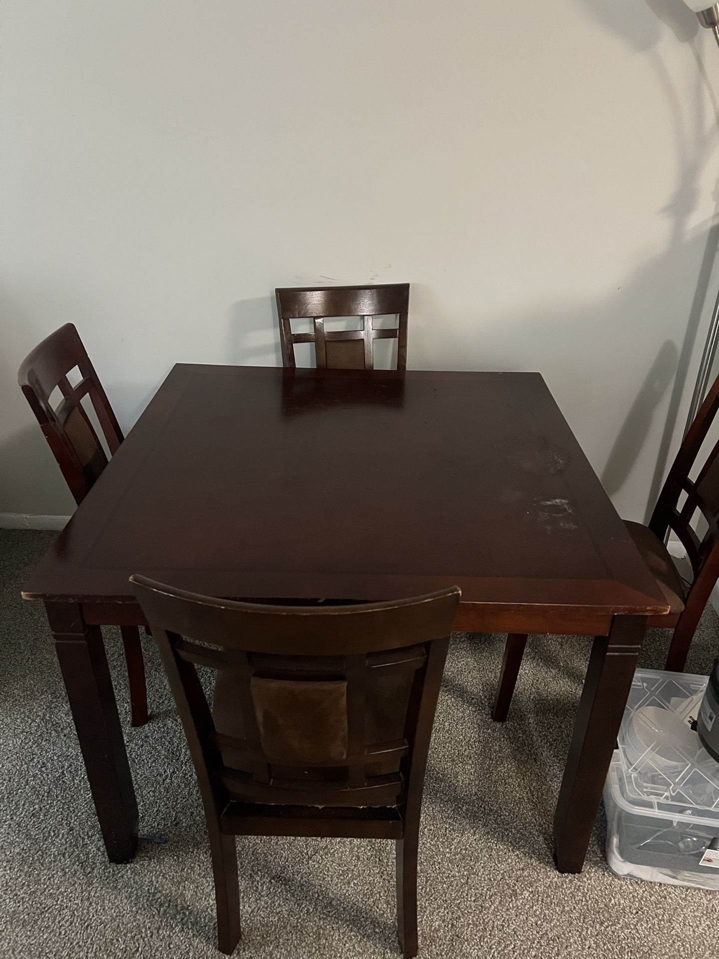 Dining Table And 4 Chairs