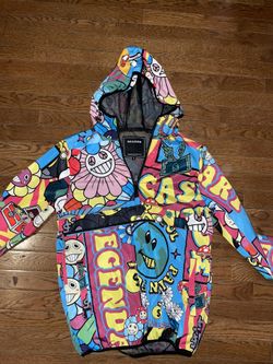 Reason x Hustler  Multiprint /Design hoodie 