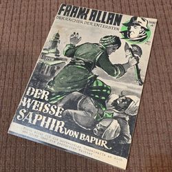 Frank Allan SAPHIR Comic Book Youth Adventure 40's 50's