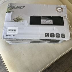 Wicsent BT, Aux, CD and Radio Receiver