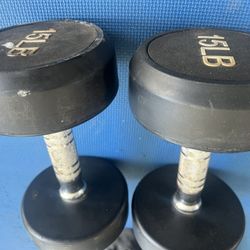 15lb  Dumbbell Set