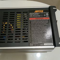 Jupiter 1000 Watt Continuous/2000 Watt Peak inverter 