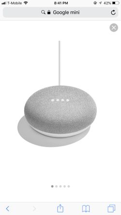 Brand new Google mini two colors for sale