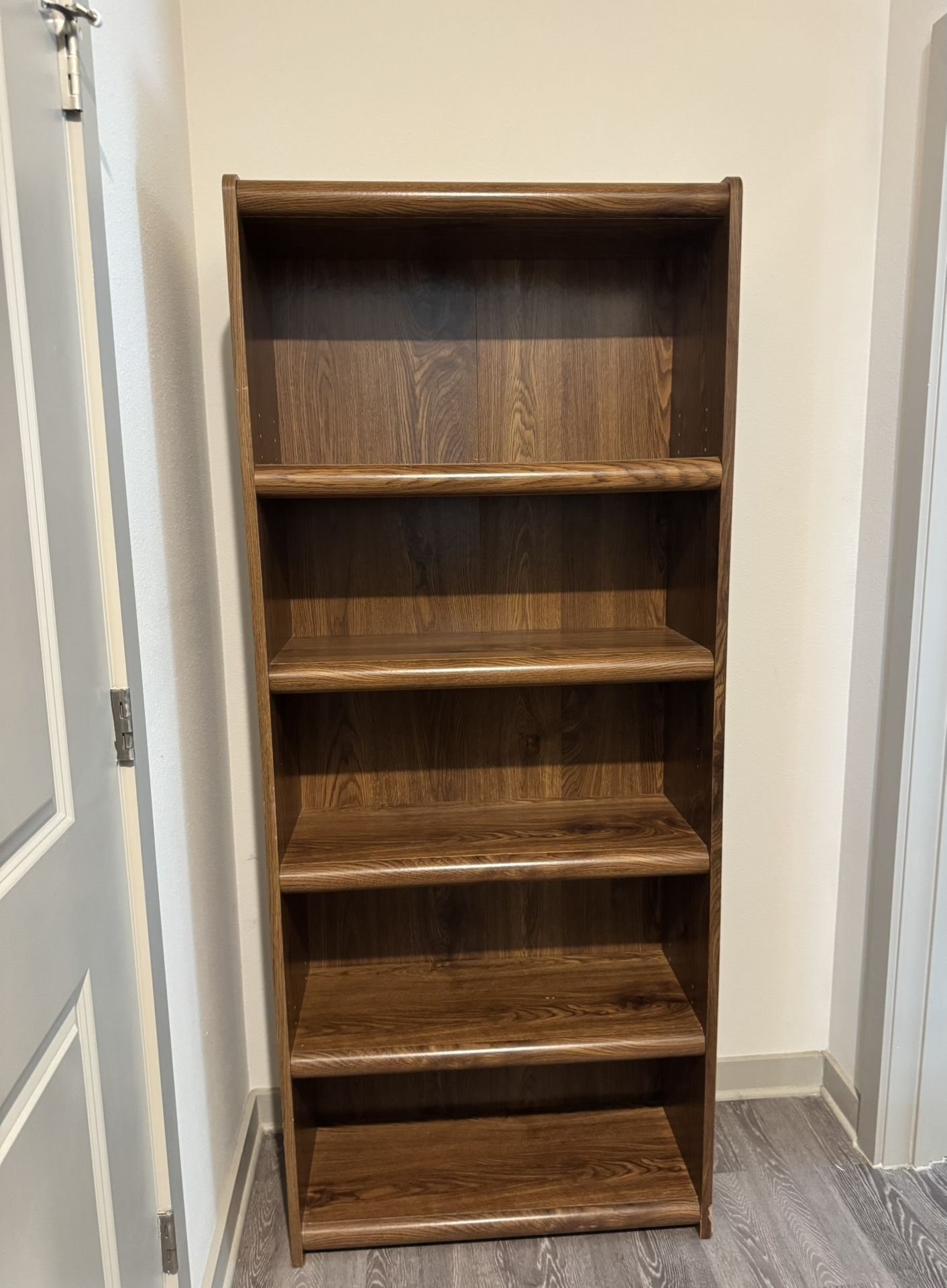 Brown Bookshelf