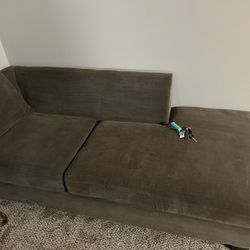 Dark Grey 3 Piece Sectional