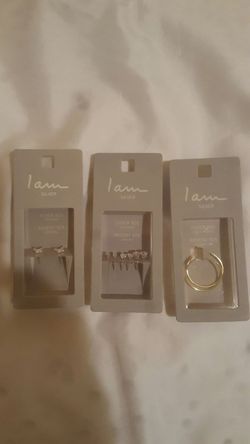 Earrings zirconia diamonds