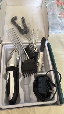 Pet grooming kit.