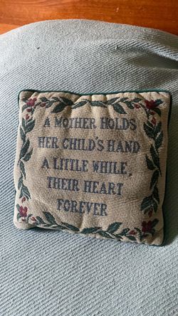 Small decorative pillow