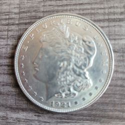 1921 MORGAN SILVER DOLLAR BRILLIANT CIRCULATED