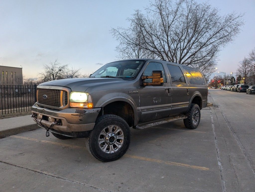 2003 Ford excursion limited 4x4 V8 6.0 turbo diesel