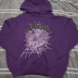 Purple Sp5der Hoodie 
