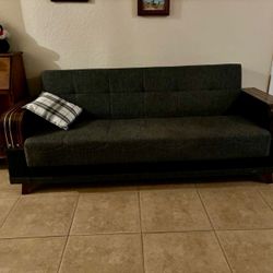 Sofa Opens To Bed With Storage 