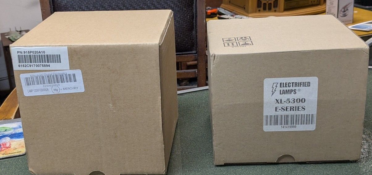 2 Rear Projection TV Bulbs FREE!