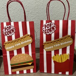 Junk Food Party Candy Bags 