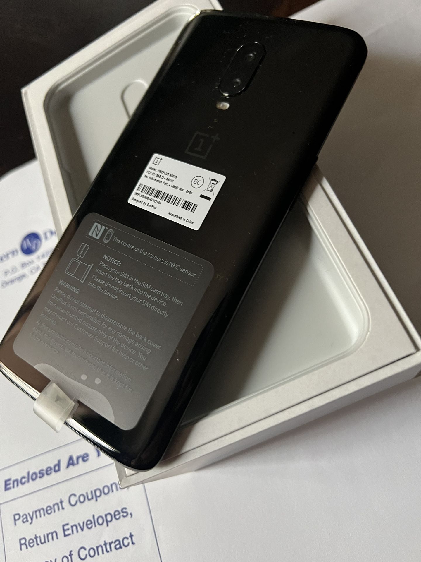 Oneplus 6t 128 Gb T-Mobile Metro PCs Sprint Licamobil