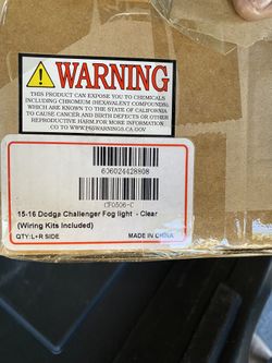 Dodge Challenger Fog Lights