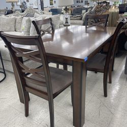 5 Pc Dining Table Set
