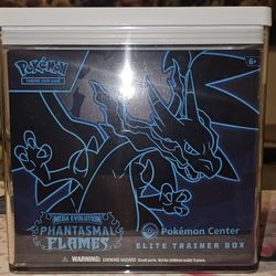 Phantasmal Flames POKEMON CENTER ETB- NEW/SEALED