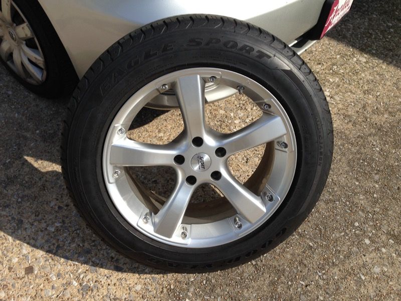 18" P225 70 R18 Goodyear Eagle Sport Tires & Rims