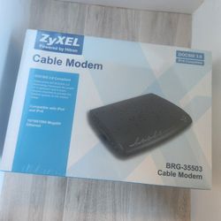 Zyxel BRG35503 Residential Cable Modem New In Box