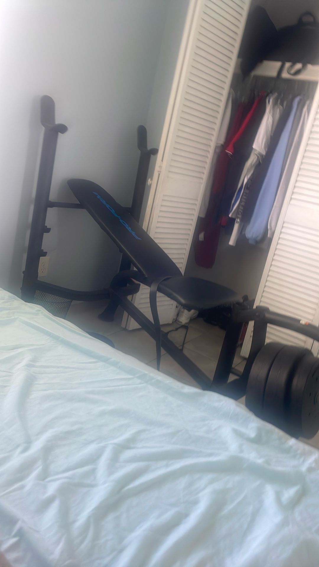 Bench With Weights 
