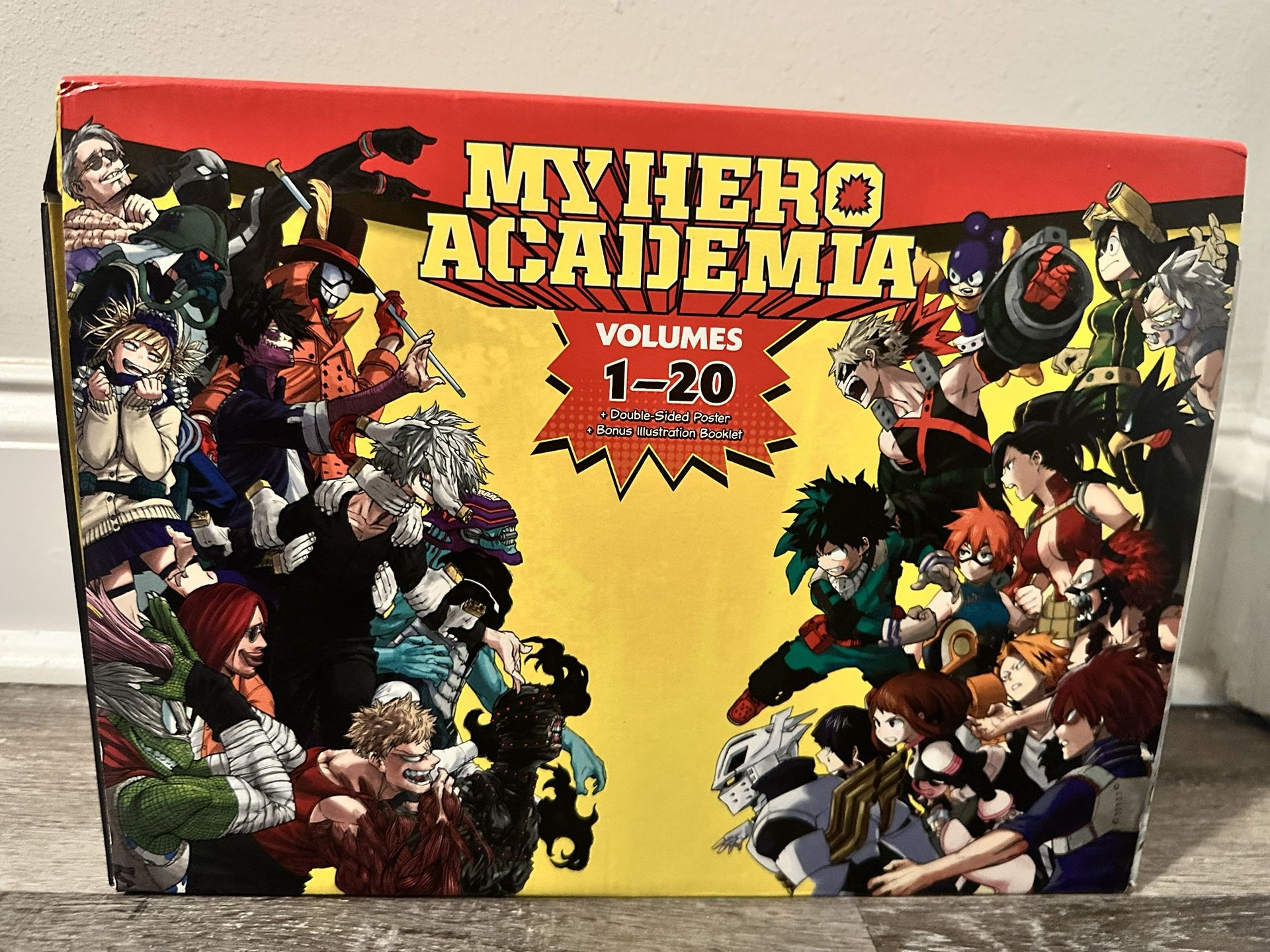My Hero Academia Manga Volumes 1-20