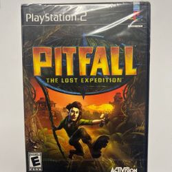 Pitfall: The Lost Expedition (Sony PlayStation 2, 2004) PS2 BRAND NEW SEALED