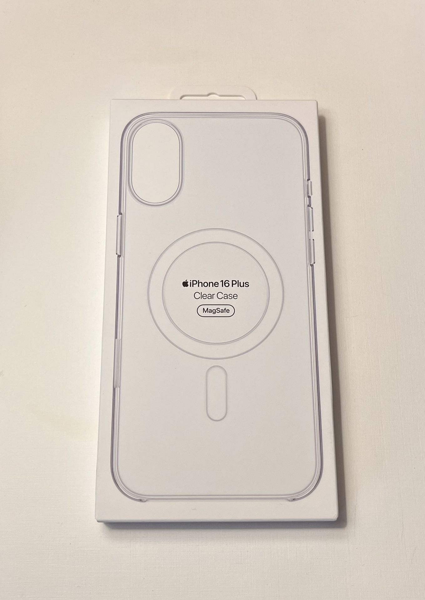 New iPhone 16 Plus Apple Clear MagSafe Case