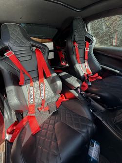 Racing seats , sparco belt harness & harness bar
