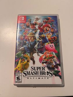 Nintendo Switch- Super Smash Bros Ultimate