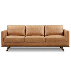Vegan Leather sofa/bed 