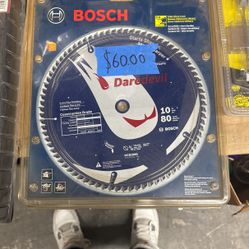 Bosch Saw Blade  10” 80 Teeth