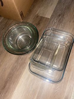 Glass Mixing Bowls and Baking Dishes Set